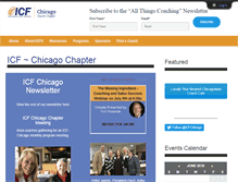 Tablet Screenshot of icf-chicago.org